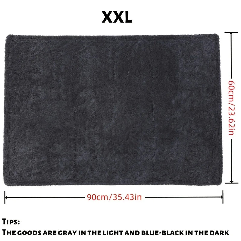 1400GSM 1/2pcs XXL Microfiber Car Drying Towel - Large Double-Sided Twisted Loop Cloth, Ultra Absorbent, Quick Dry, Streak-Free